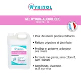 thumbnail of Wyritol gel hydro-alcoolique 5L - désinfection rapide des mains