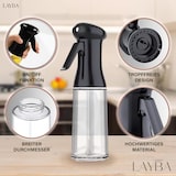 thumbnail of Frasco spray de óleo 200 ml - Preto, anti-gotejamento