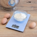 thumbnail of Clatronic KW 3626 LCD K?chenwaage digital W?gebereich (max.)=5 kg Hellblau 263916