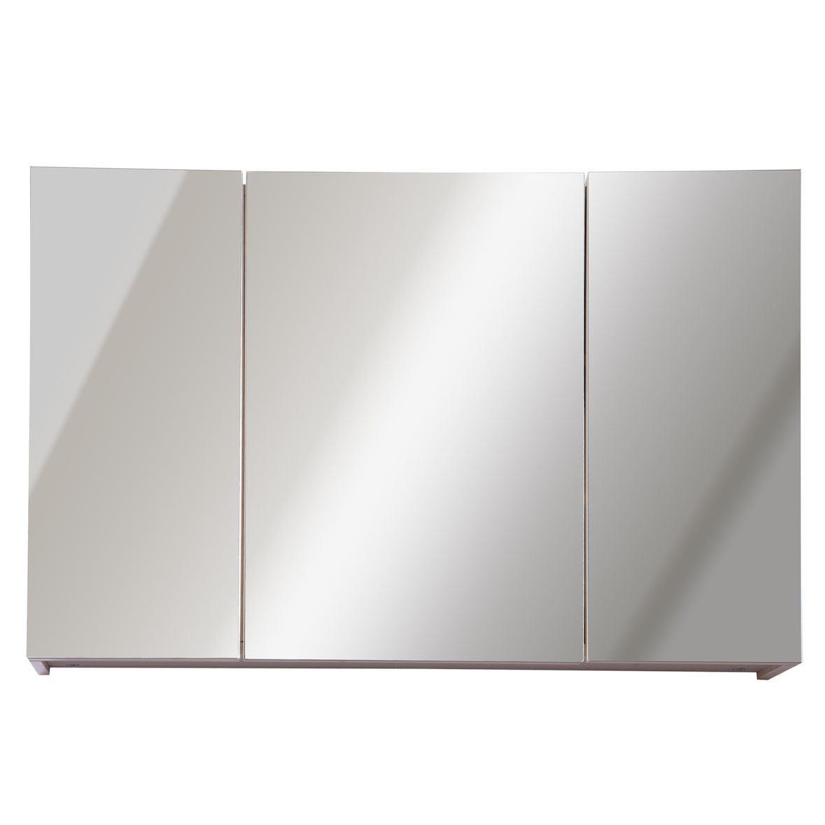 kleankin  Armadietto Pensile da Bagno a Parete con Specchio a 3 Ante