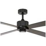 thumbnail of Lucci AIR Newport LED Deckenventilator EEK: F (A - G) (Ø) 132 cm  Gehäusefarbe (Details): Schwarz