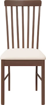 thumbnail of vidaXL Esszimmerstühle mit Kissen 2 Stk. Braun Massivholz Gummibaum