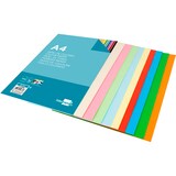 thumbnail of Papel Color Liderpapel A4 80Gr 25 Colores Surtidos Paquete De 100 Hojas