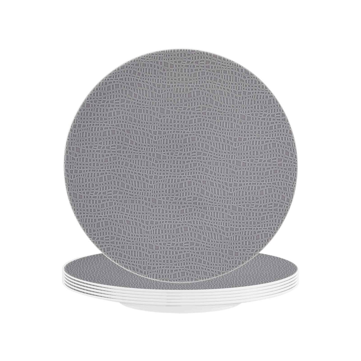 Seltmann Weiden Life Fashion Frühstücksteller ø 22,5 cm 6er Set Elegant Grey