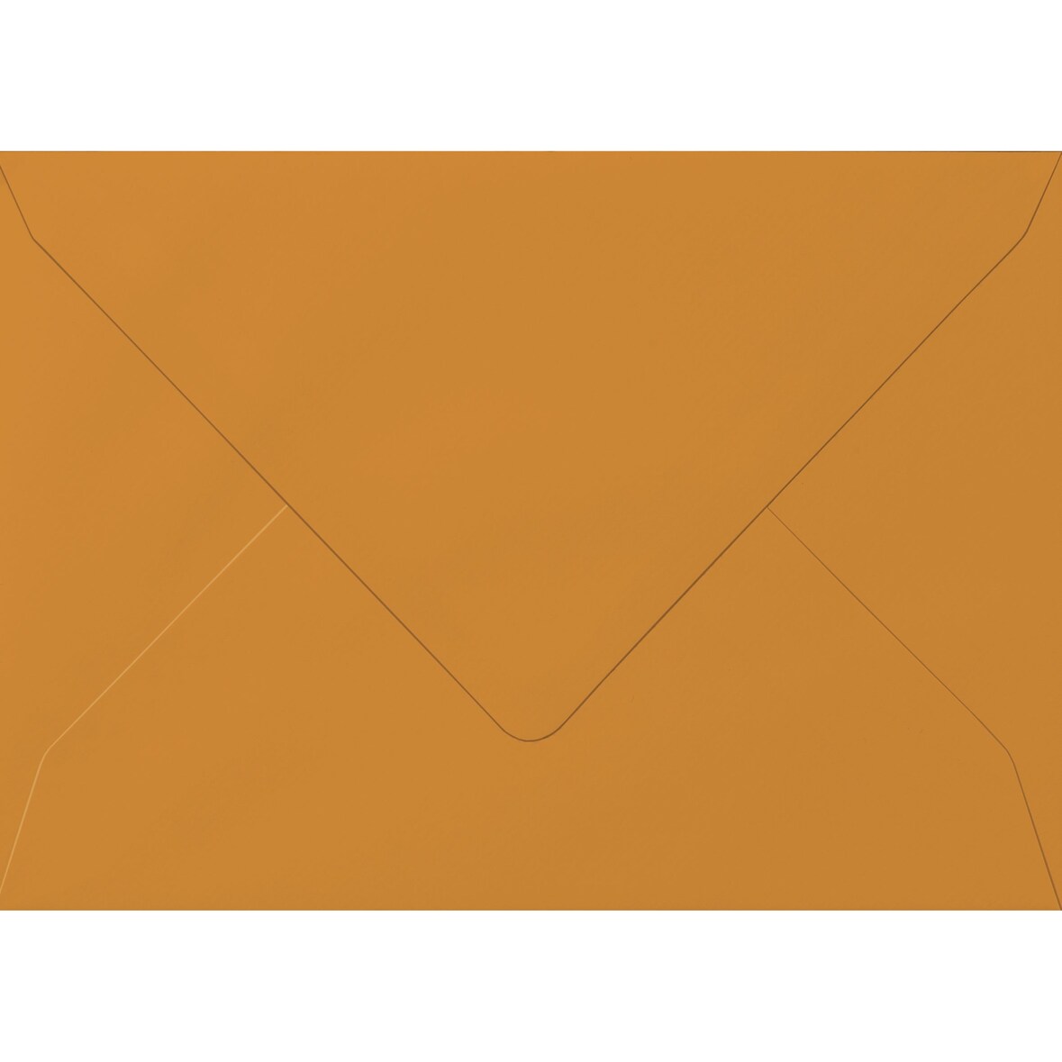 Briefumschlag A5 105g/qm nassklebend orange Packung mit 50 Stück