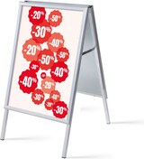 thumbnail of Showdown Kundenstopper - DIN A1 - Komplett-Set - Sales Deutsch - Weiß/Rot