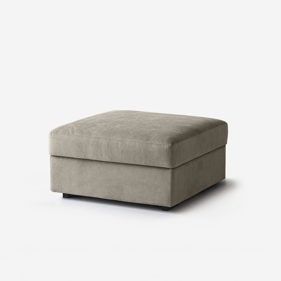 Pouf poggiapiedi divano modulare tessuto idrorepellente 80x80 Cortina - Talpa-3POUFCOR1003
