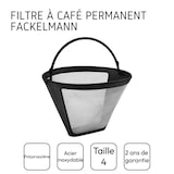 thumbnail of Filtre à café réemployable GR4 Fackelmann