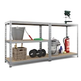 thumbnail of TKT Steckregal Work System 180x120x40 cm Schwerlastregal Ordnerregal Steckregal Regal Aktenregal