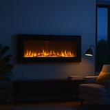 thumbnail of Elektrischer Kamin Wandkamin DALLAS L127 x T 11 x H50