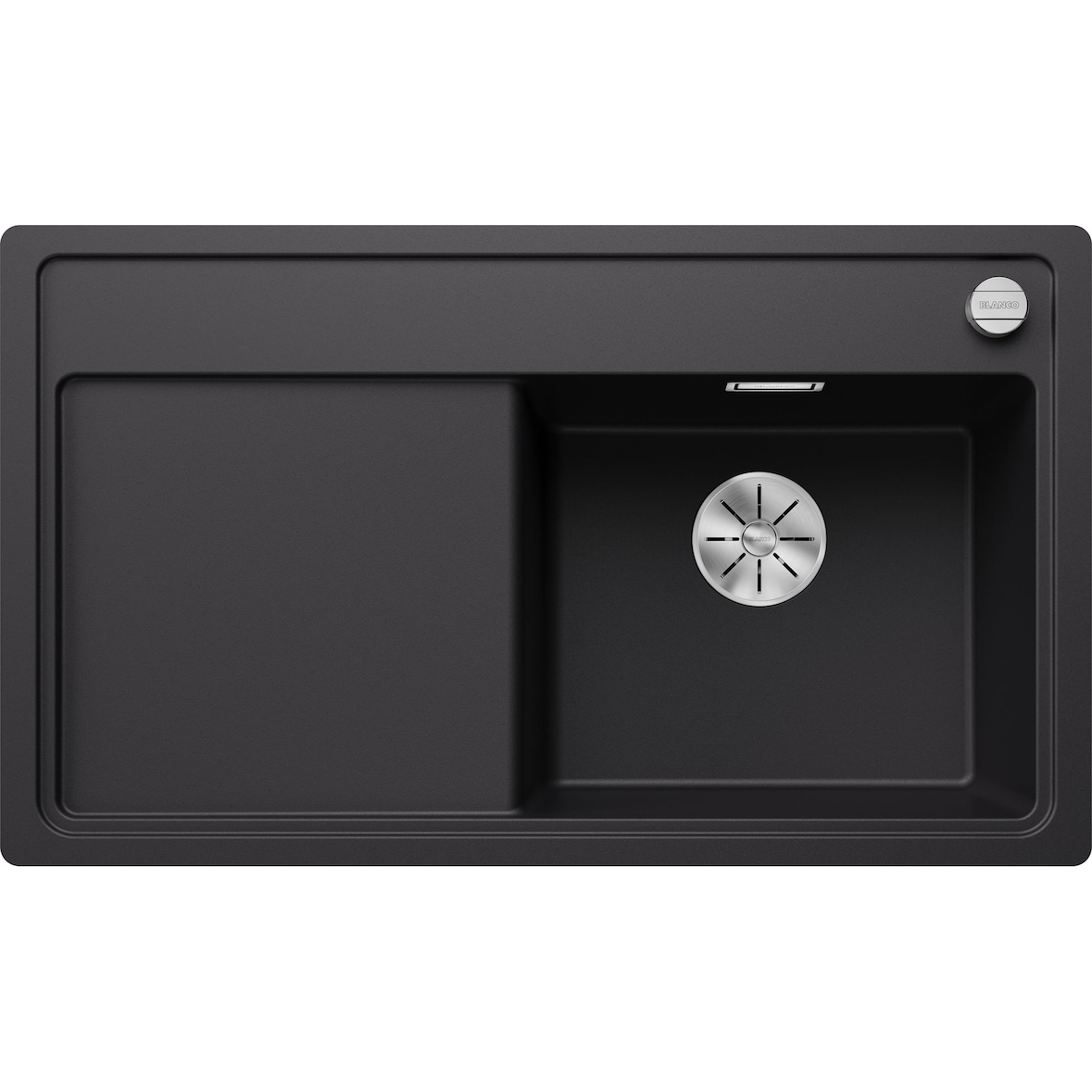 BLANCO ZENAR 45 S-F Spüle schwarz, flächenbündig ab 45 cm, ohne Zubehör