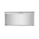 thumbnail of Skyrainbow Wandhängeschrank aus Edelstahl, 140 x 40, mit Tür