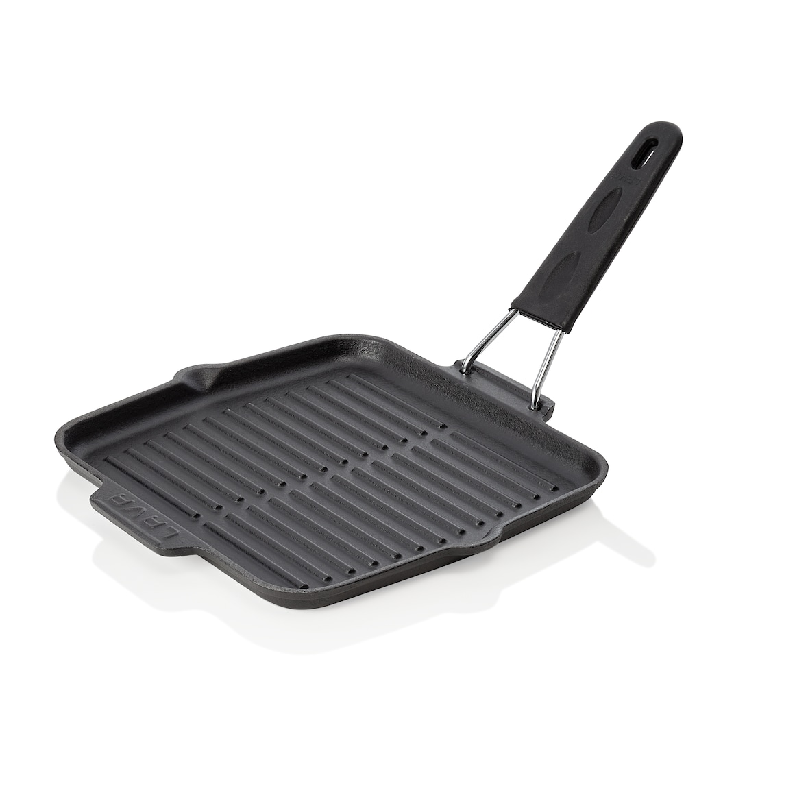 WAS Germany - Grillpfanne Lava, 21 x 21 cm, mit Edelstahlgriff