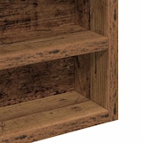 thumbnail of vidaXL Vitrinekast met plank Oudhout 60 x 8,5 x 58 cm Bewerkt hout