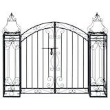 thumbnail of vidaXL Deko Gartentor Schmiedeeisen 122×20,5×100 cm