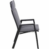 thumbnail of SIENA GARDEN Valencia Move Sessel matt anthrazit / salt&pepper