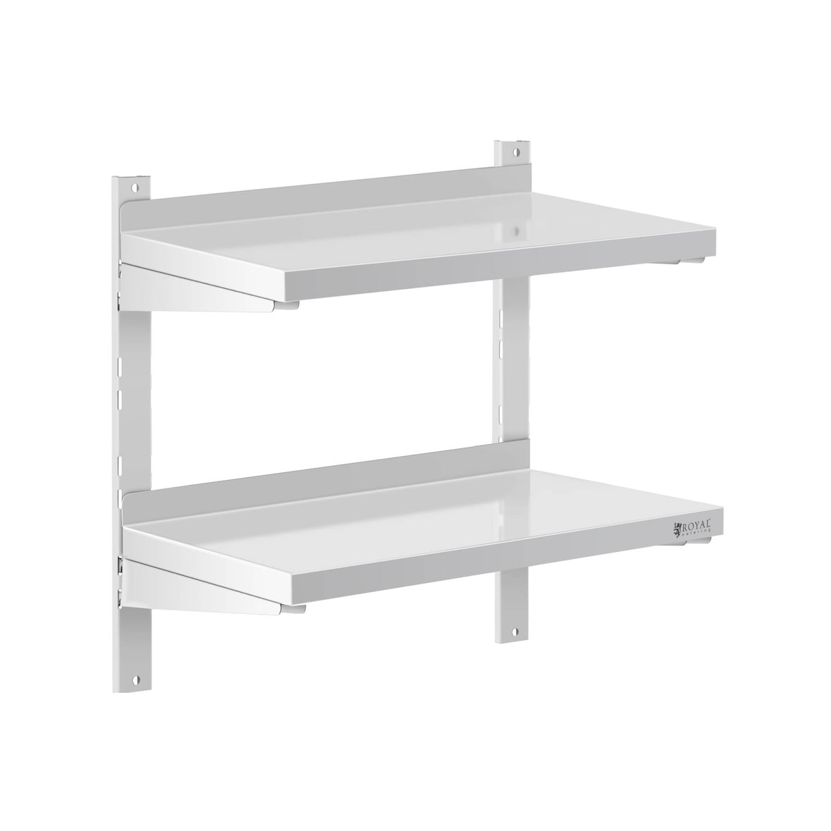 Royal Catering Estante de pared - 2 baldas - 30 x 60 cm