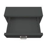 thumbnail of Rollcontainer | HxBxT 115x40x41 cm | Metall 8 Schubladen | Dunkelgrau | Schubladenschrank Stahlschrank Aktenschrank