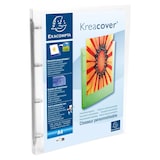 thumbnail of Exacompta - réf. 51969E - Carton de 20 classeurs PP personnalisables 1 poche - 4 anneaux 15mm - Dos 20mm - 32 x 25 cm - A4 - Assortis