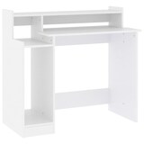 thumbnail of vidaXL Bureau met LED-verlichting 97x45x90 cm bewerkt hout wit