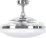 thumbnail of Fanaway Evo 2 Deckenventilator  (Ø x H) 122 cm x 42 cm  Gehäusefarbe (Details): Chrom (glänzend)
