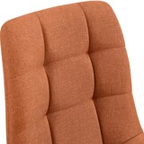 thumbnail of 2er Set Esszimmerstuhl FIGAD - Stoff Orange 45x55x84 cm | Essstühle Esszimmerstühle Küchenstühle Wohnzimmerstühle