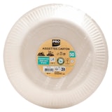 thumbnail of Pronappe 79110I 10x 50 Runde Pappteller, 23 cm - Weiß