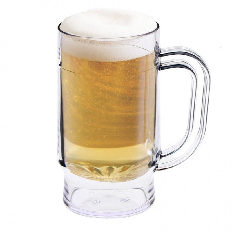 18 Uds. Jarra de cerveza ECO reutilizable (500 ml)  Ref COP004