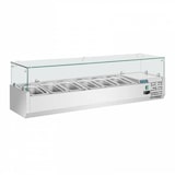 thumbnail of Polar Series G gekoelde vitrinekast voor op het aanrecht, geschikt voor 5x GN1/3 en 1x GN1/2