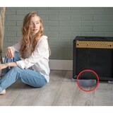 thumbnail of BAUHELD Gummifüße Schwingungsdämpfer 67 x 60 mm 4 Stück Hellgrau