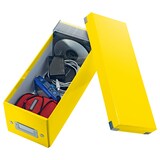 thumbnail of Caja Click & Store CD Box (143x147x352 mm), amarillo