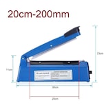 thumbnail of Selladora de bolsa eléctrica 20cm 200mm térmica todo tipo de bolsa