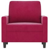 thumbnail of Fauteuil Rouge bordeaux 60 cm Velours Modèle Cormontix