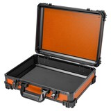 thumbnail of HMF 15502-18 Transportkoffer mit Rasterschaumstoff, Universalkoffer, 39 x 29 x 12 cm, Orange
