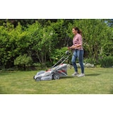 thumbnail of Tondeuse électrique 1600W 2en1 Tonte & Ramassage Pelouse Largeur de coupe 38cm, 5 Hauteurs de coupe, Tondeuse gazon Bac 42L IKRA
