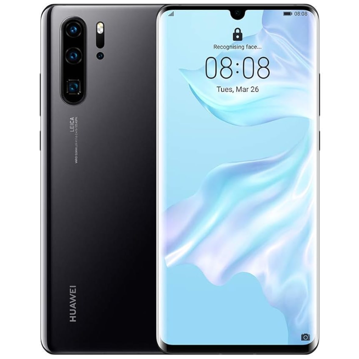 Huawei P30 Pro Smartphone – 256 GB Speicher, Schwarz – 6,47" OLED Display