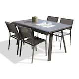 thumbnail of 4-Sitzer-Garten-Essgruppe ausem Aluminium