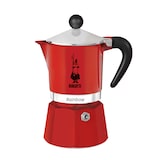 thumbnail of Bialetti Olla Rainbow mocha negra, roja, acero inoxidable