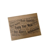 thumbnail of 5 kg Einschlagpapier, fettdichtes Papier 30x40cm braun Enjoy ca 1200 Stück