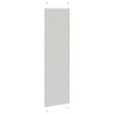 thumbnail of vidaXL Plissee Hellgrau 60x200 cm Stoffbreite 59,4 cm Polyester