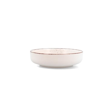 Quid Duna Plato Hondo Cerámico Beige 18,5X5,3Cm