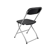 thumbnail of Viveros Pack 5 cadeiras de conferência dobráveis Assento e encosto em polipropileno cor preta