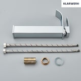 thumbnail of ROSA | Rubinetto da bagno premium a cascata alta cromato | miscelatore Hotel Gastro Premium per lavabo freestanding - in acciaio inox con bocca alta