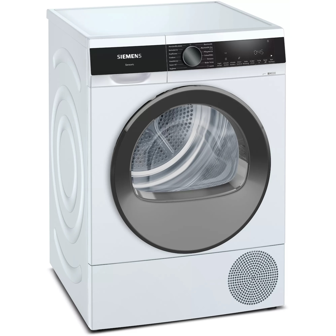 Siemens iQ500 WQ33G2D40 Wäschetrockner Freistehend Frontlader 8 kg Weiß