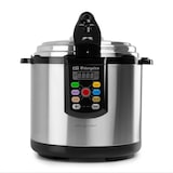 thumbnail of Panela de pressão programável Orbegozo HPE 8075, 8 litros, menus pré-configurados, temporizador, visor digital, aço inoxidável, 1200-1400 W