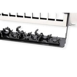 thumbnail of ROLINE 19" keystone module rack, leeg, 24P. afgeschermd , Clip bevestiging, zwart