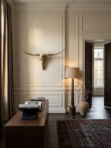 thumbnail of Deko Geweih Bull M WL1.392 Gold 100 cm Aluminium Design Hörner, Wanddekoration Stierkopf Horn Modern, Wandskulptur Geweih-Jagdtrophäe Metall,