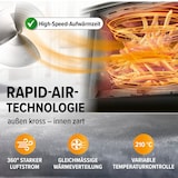 thumbnail of MAXXMEE Heißluft-Fritteuse Doppelkorb - 2x 3,8 l - 6 Programme Fritteuse - 2400 W - ohne Öl - 2 unanbhängige Garzonen - Schwarz