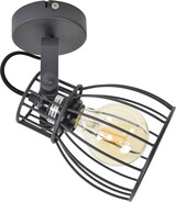 thumbnail of Deckenstrahler Wire 1-flammig Schwarz