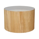 thumbnail of SVITA CARLA Beistelltisch Wohnzimmertisch 59x39cm (Ø x H) Paulownia Holz Natur